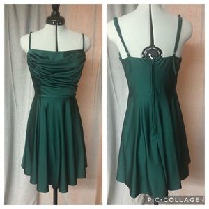 Homecoming green dress